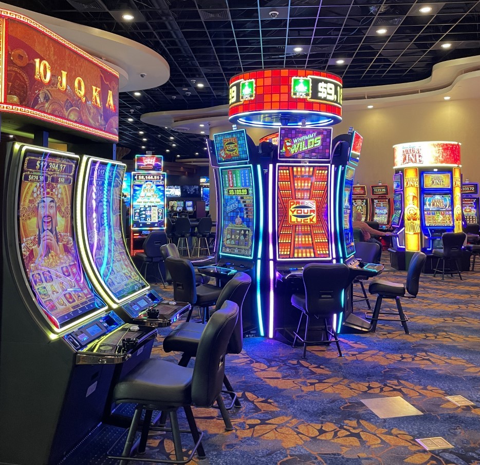 Gold Country Casino Resort slot machine floor.